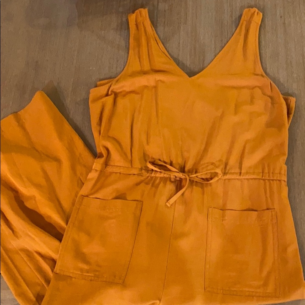 Mustard jumpsuit